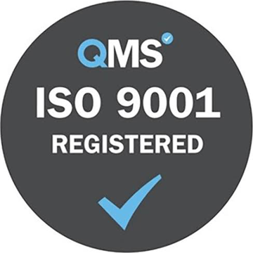 ISO 9001 registered